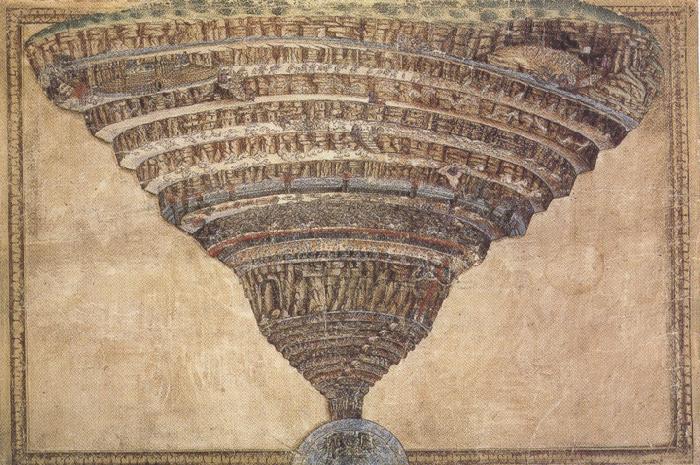 Sandro Botticelli The infernal Abyss (mk36)